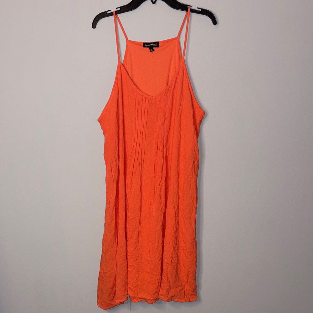Sequin Hearts Coral Dress XL